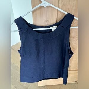 J. Crew navy tank size 6